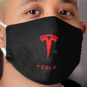 Tesla Logo (Red) Cloth Face Mask