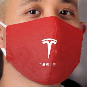 Tesla Motor Logo for Laptop & Mobile Skins / s Cloth Face Mask