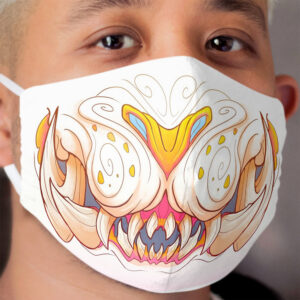 That Nose is Yellow Cloth Face Mask