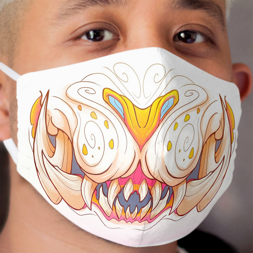 That Nose is Yellow Cloth Face Mask