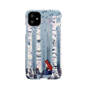 The Birches (In Blue) Phone Case