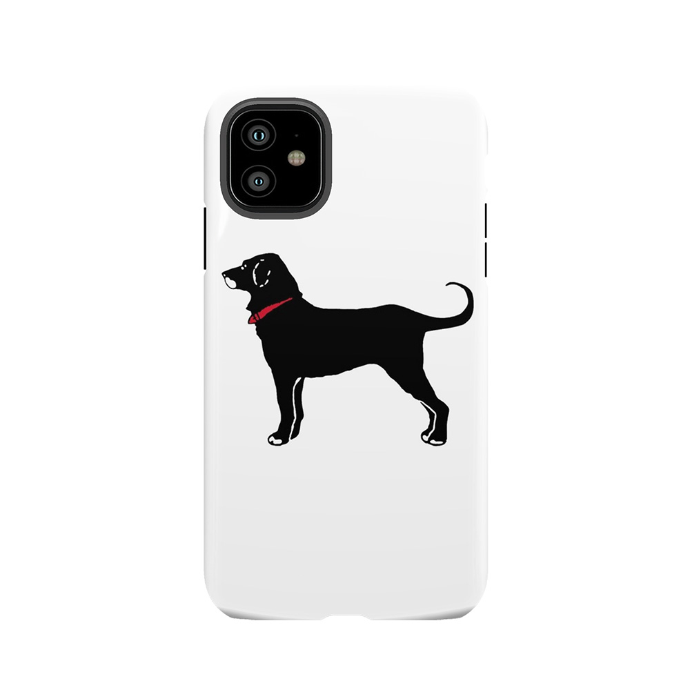 The Black Dog Tough Phone Case