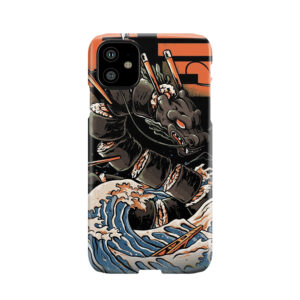 The Black Sushi Dragon Phone Case