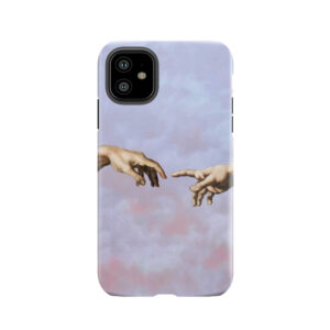 The Creation Of Adam (Hands) Tough Phone Case
