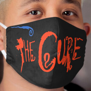 The Cure Live In Orange Cloth Face Mask