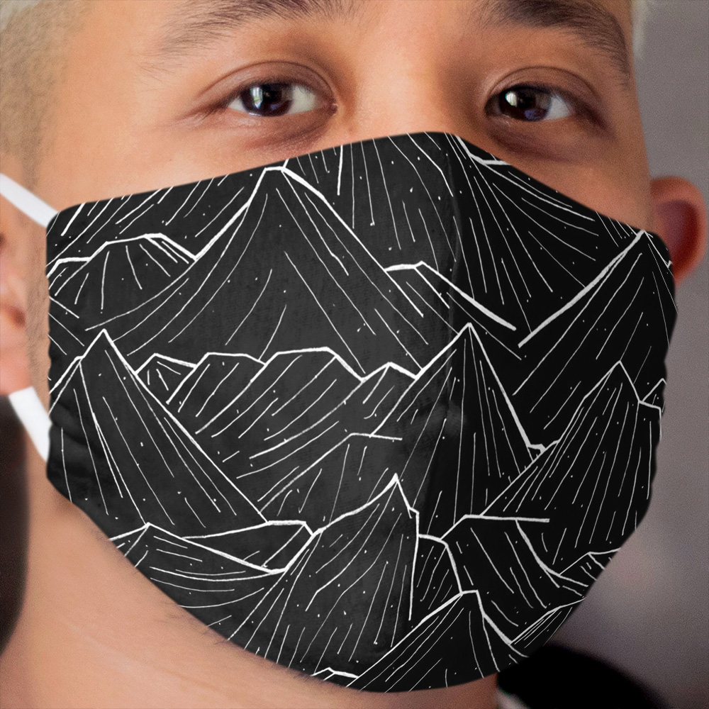 The Dark Mountains Cloth Face Mask