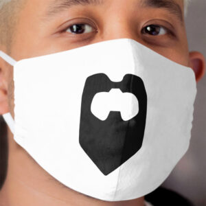 The Darkest Timeline Goatee from Community Cloth Face Mask