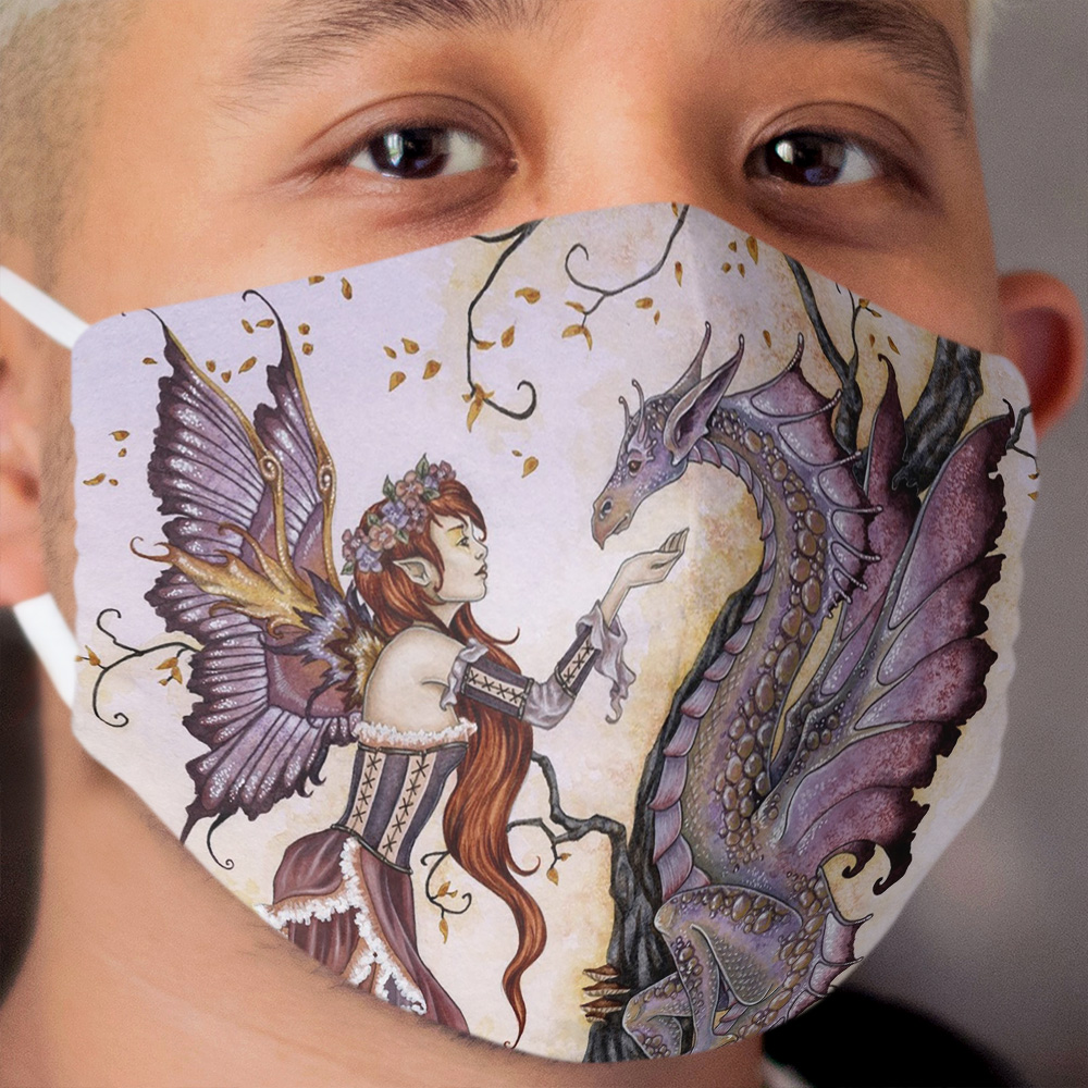 The Dragon Charmer Cloth Face Mask