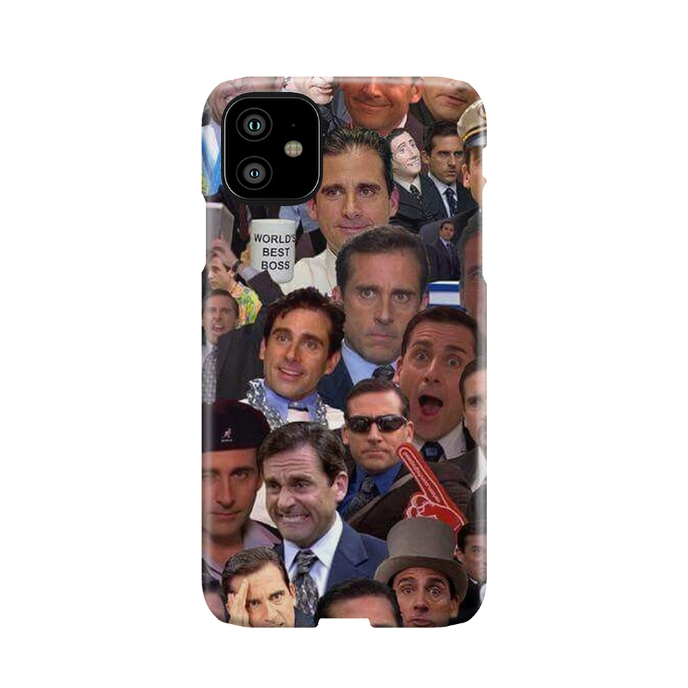 The Faces Of Michael Scott Phone Case