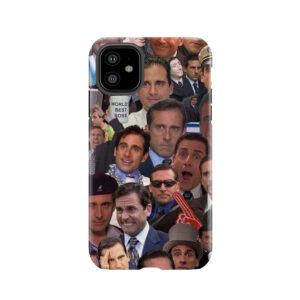 The Faces Of Michael Scott Tough Phone Case