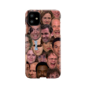 The Faces Of The Office Phone Case