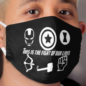 The Fight of our lives Cloth Face Mask