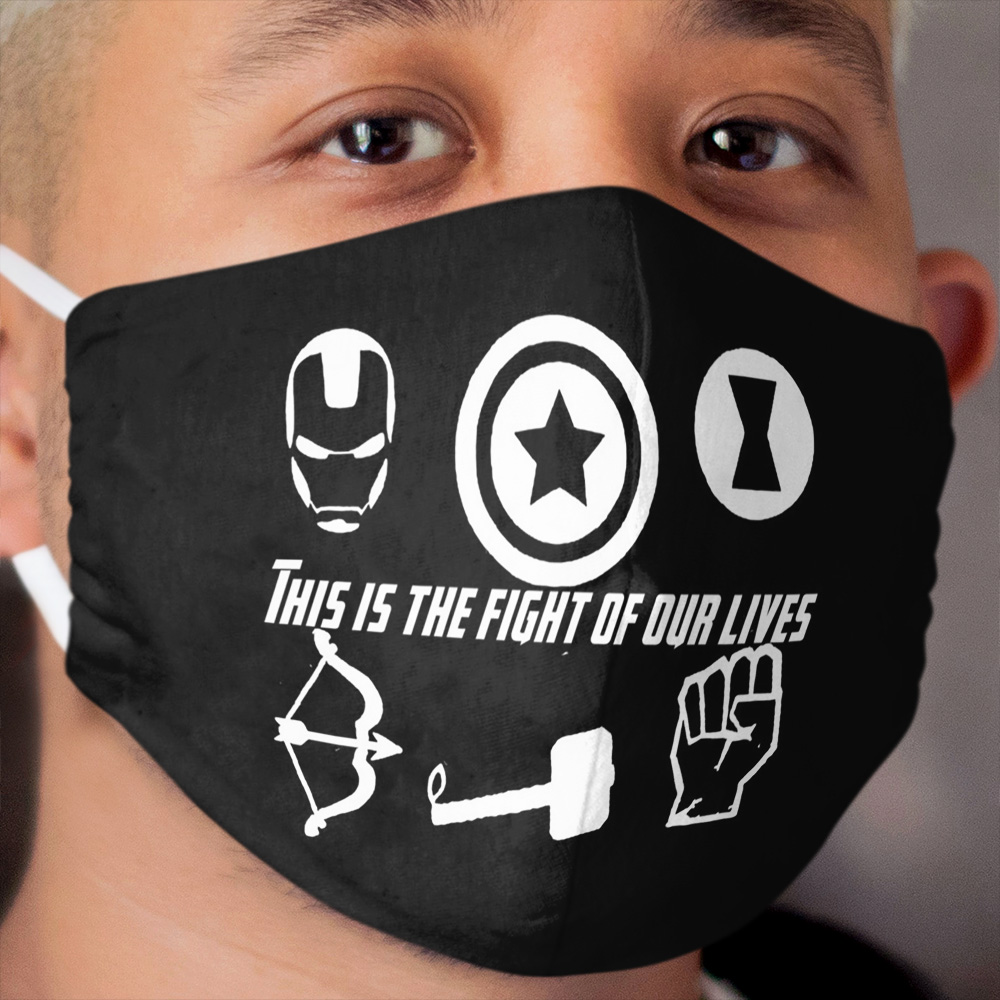 The Fight of our lives Cloth Face Mask