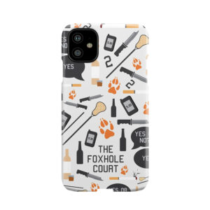 The Foxhole Court Pattern Phone Case