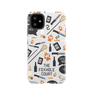 The Foxhole Court Pattern Tough Phone Case