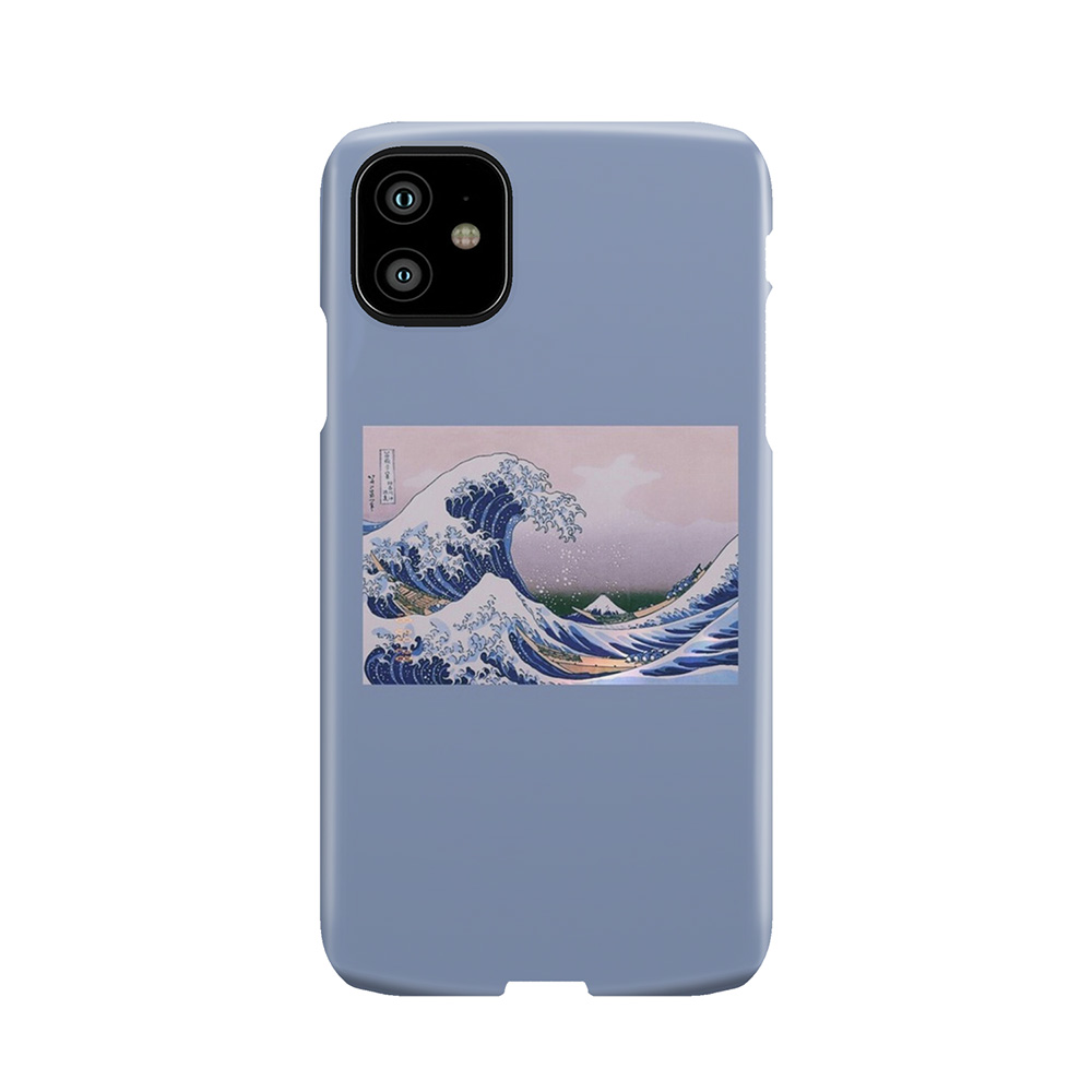 The Great Wave Art Aesthetic Lavender Painting Phone Case