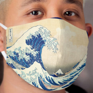 The Great Wave Off Kanagawa Cloth Face Mask 2