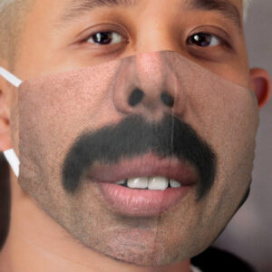 The greatest moustache Cloth Face Mask