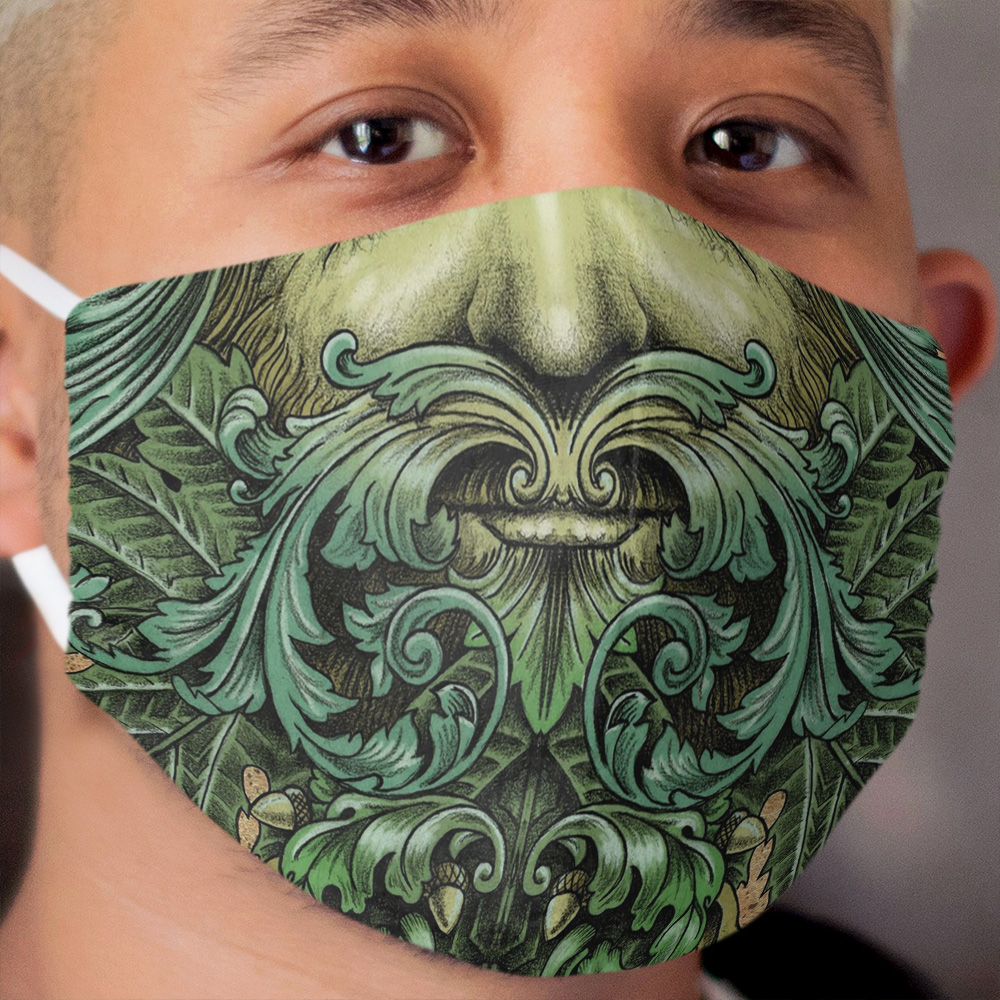The Green Man Cloth Face Mask