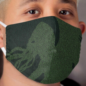 The Horror Between the Lines - Cthulhu Cloth Face Mask
