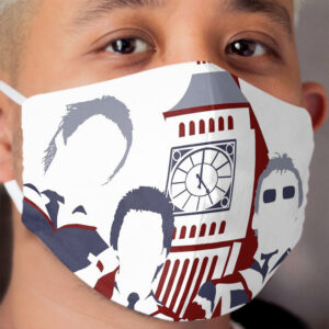 The Jam Mod pop art Cloth Face Mask