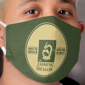 The Jasmine Dragon Cloth Face Mask