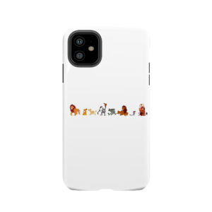 The Lion King Character Illustration Tough Phone Case