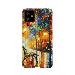 The Loneliness Of Autumn - Leonid Afremov Phone Case