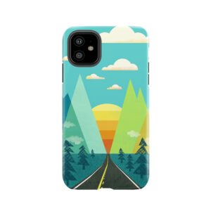 The Long Road Tough Phone Case