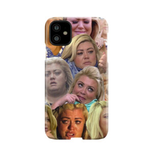 The Many Moods Of Gemma Collins Phone Case