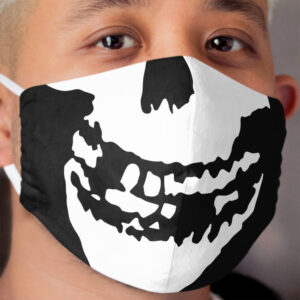 The Misfit Skull Cloth Face Mask