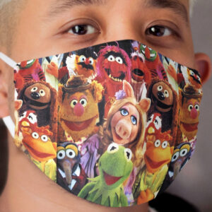 The Muppet Show - vintage cast retro TV Cloth Face Mask