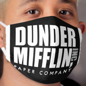 The Office Dunder Mifflin Paper Company Inc Cloth Face Mask