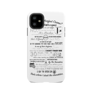 The Office: Dwight's Perfect Crime Tough Phone Case