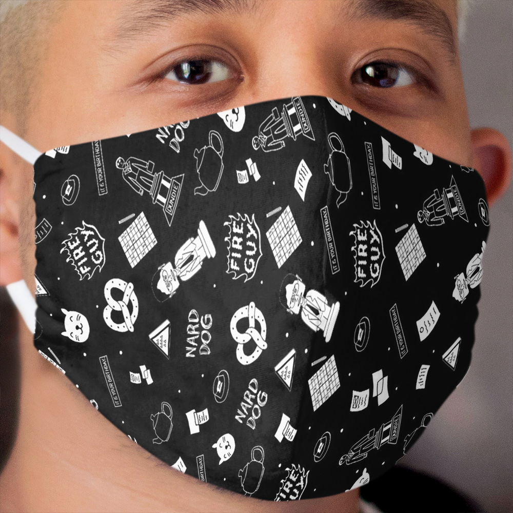 The Office Pattern Cloth Face Mask