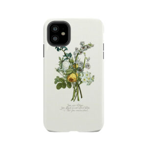 The Perks... - Flower Case Tough Phone Case