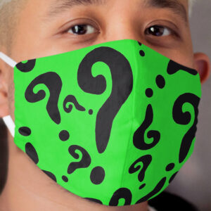 The Riddler Cloth Face Mask