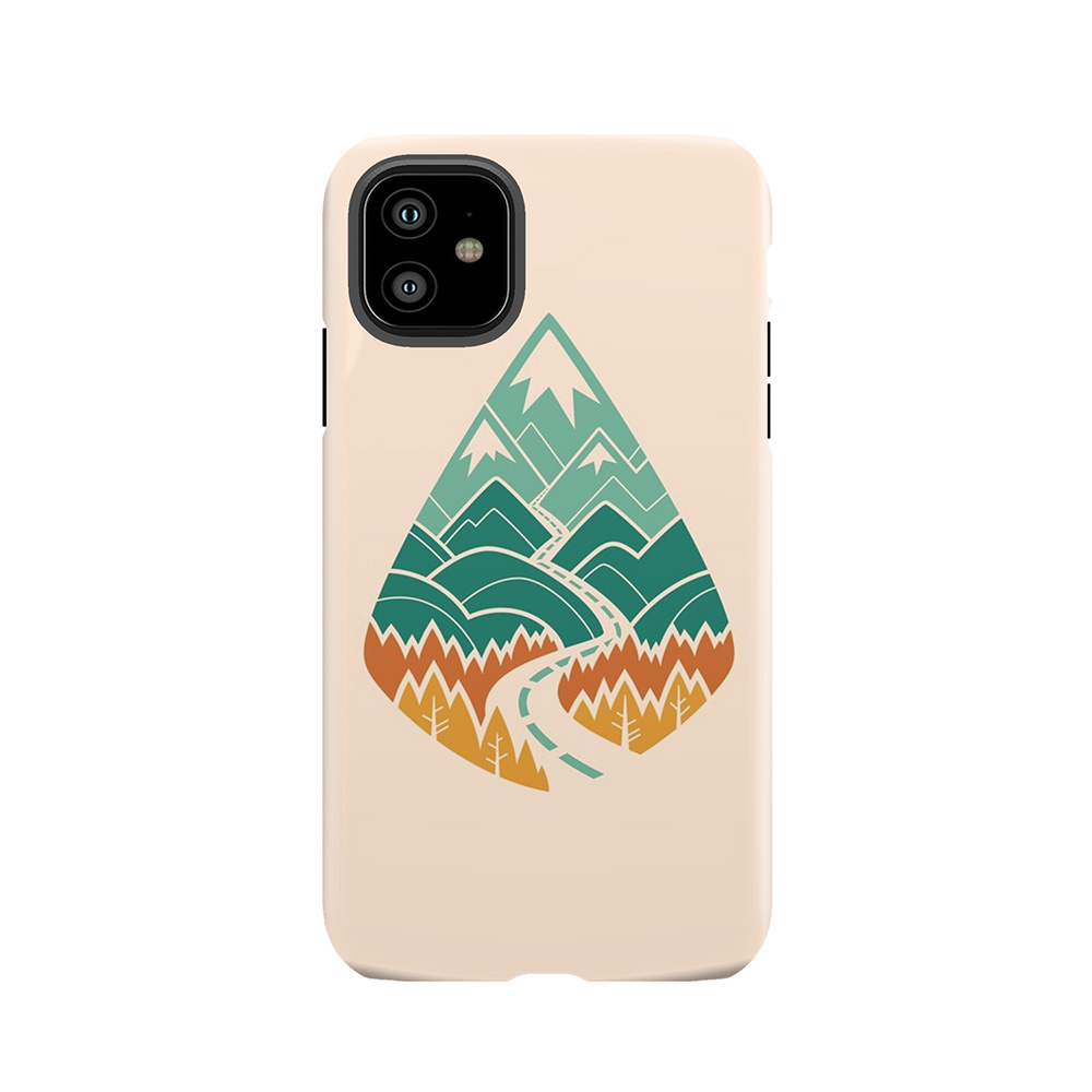 The Road Goes Ever On: Summer Tough Phone Case