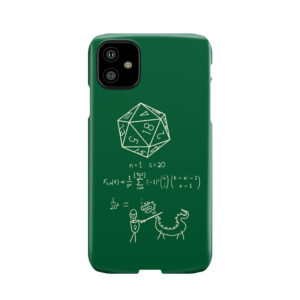 The Science Of 20 Sided Dice. Phone Case