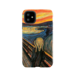 The Scream By Edvard Munch Tough Phone Case