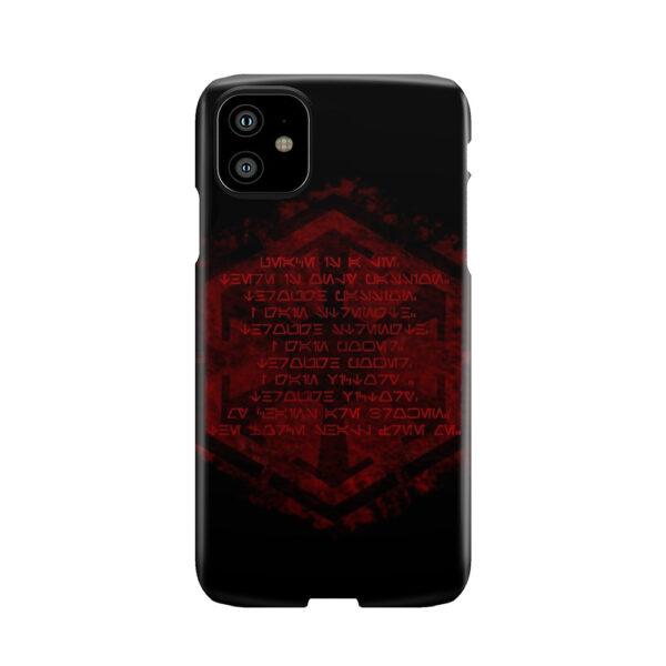 The Sith Code Phone Case