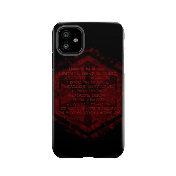 The Sith Code Tough Phone Case