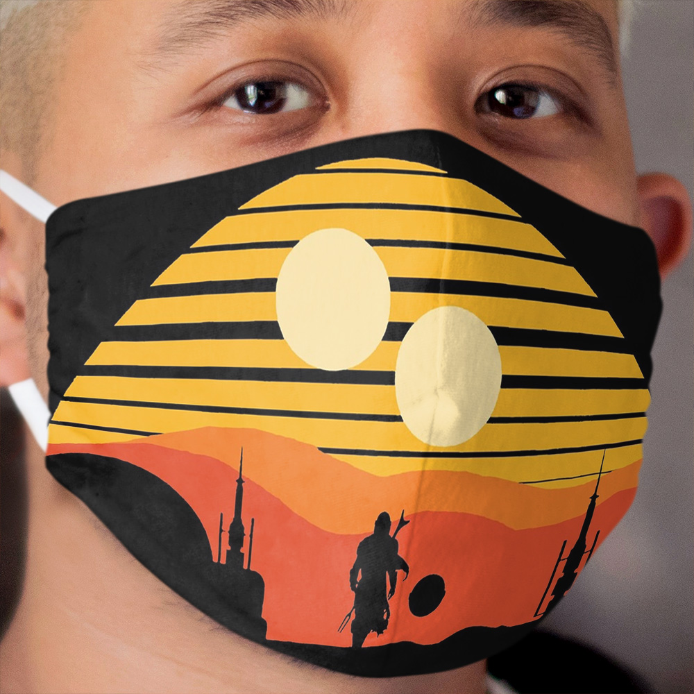 the tatooine hunter Cloth Face Mask