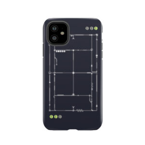The Tennis Grid Tough Phone Case