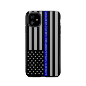 The Thin Blue Line Blessed Are The Peacemakers Tough Phone Case
