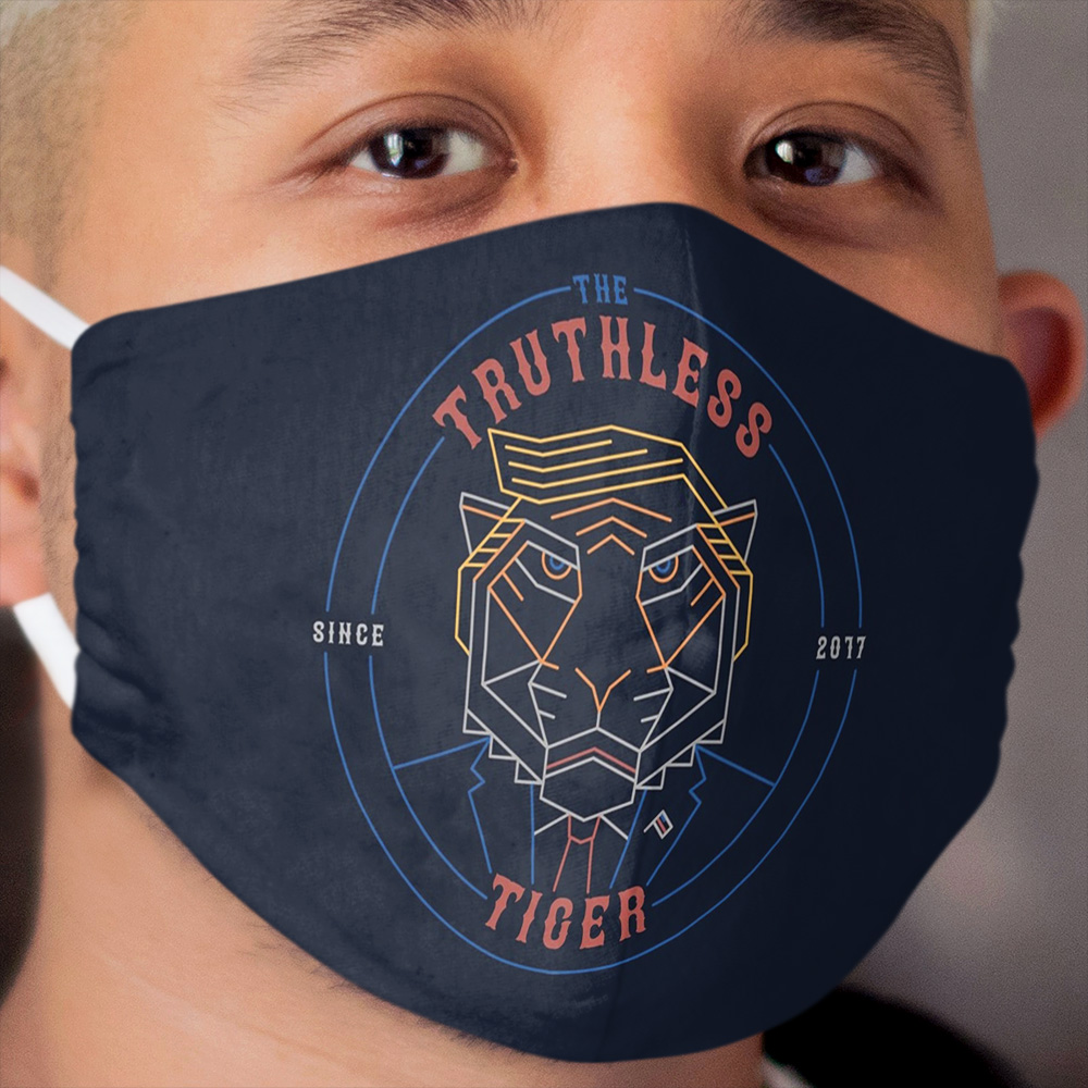The Truthless Tiger Cloth Face Mask