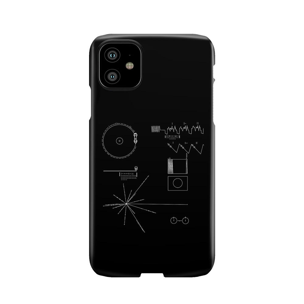 The Voyager Golden Record Phone Case