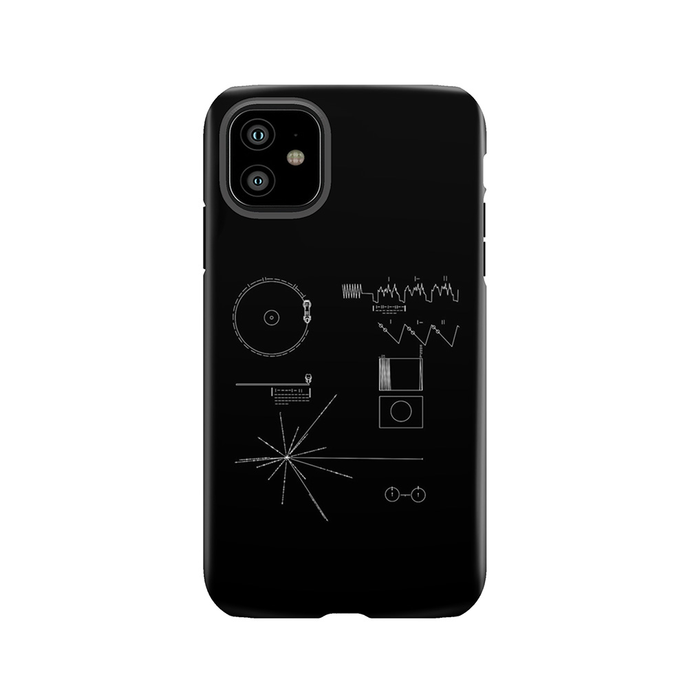 The Voyager Golden Record Tough Phone Case