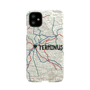 The Walking Dead - Terminus Map Phone Case