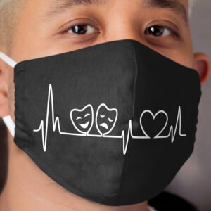 Theatre In Heartbeat Cloth Face Mask